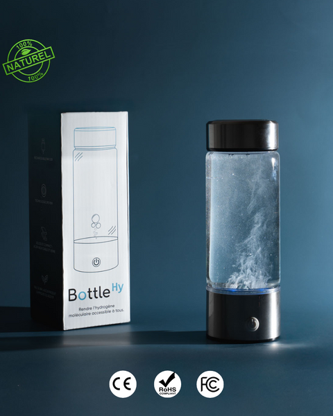 La bouteille dâeau Ă hydrogĂšne BottleHy